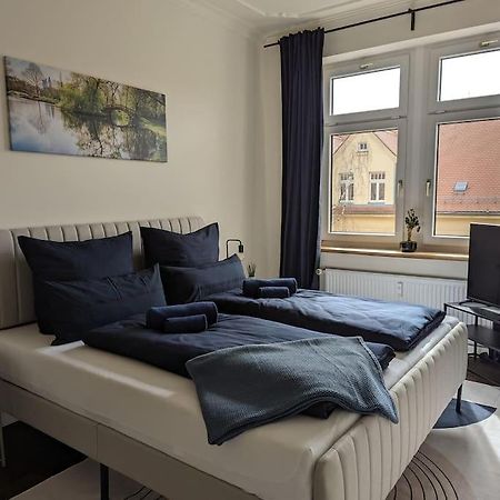 Vilipa-Apartments No.5 I Baumwollspinnerei I Kunstkraftwerk - 75M² I Balkon I Smart-Tv I Bad Mit Fussbodenheizung Leipzig Buitenkant foto