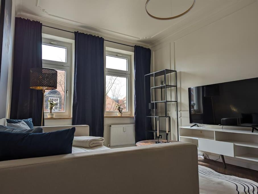 Vilipa-Apartments No.5 I Baumwollspinnerei I Kunstkraftwerk - 75M² I Balkon I Smart-Tv I Bad Mit Fussbodenheizung Leipzig Buitenkant foto