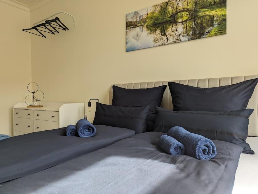 Vilipa-Apartments No.5 I Baumwollspinnerei I Kunstkraftwerk - 75M² I Balkon I Smart-Tv I Bad Mit Fussbodenheizung Leipzig Buitenkant foto